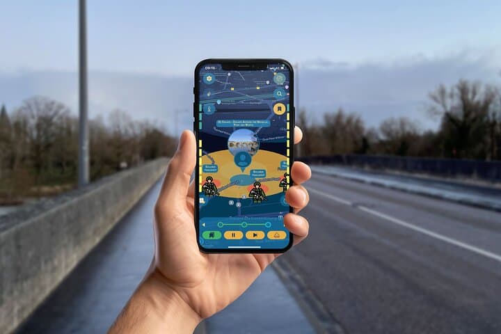 Metz From Dragons to Liberation GPS App Walking Tour Mobile Game