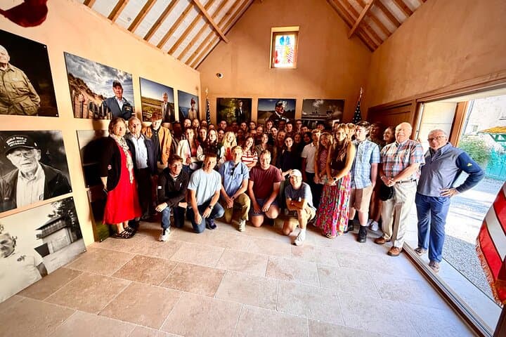 Through Connecting Generations, students experience living history with WWII veterans.