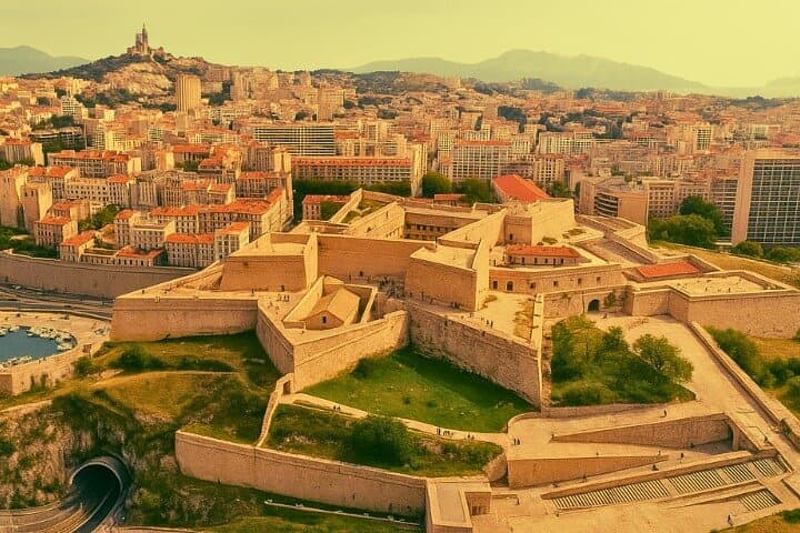 Marseille Old Port to Peak Self Guided Walking Tour with an APP