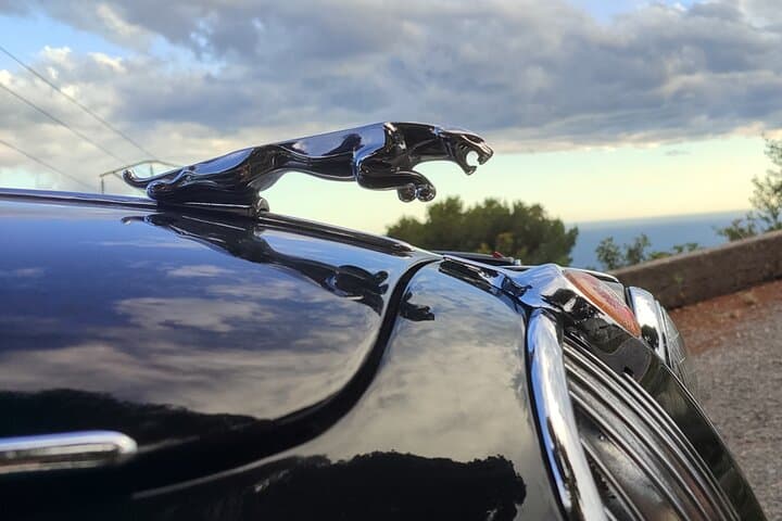 French Riviera Vintage Jaguar MK2 Tour with Scenic Stops