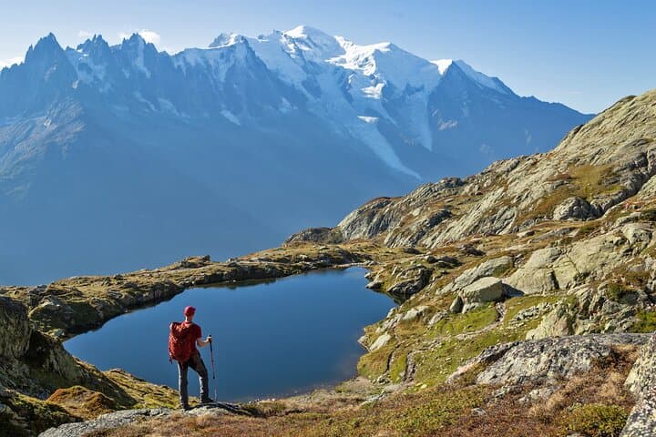 Mont Blanc in the distance