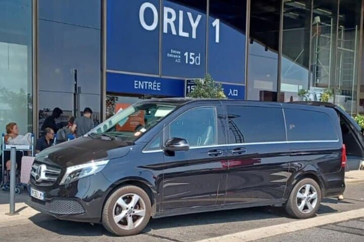 Private Departure Transfer from Paris to CDG, ORLY, BVA Airports