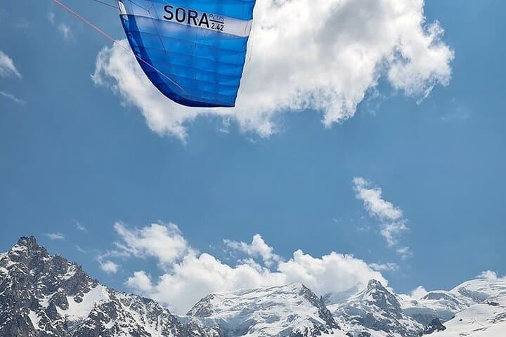 Paragliding Tandem Flight over Chamonix - From Plan de L'Aiguille