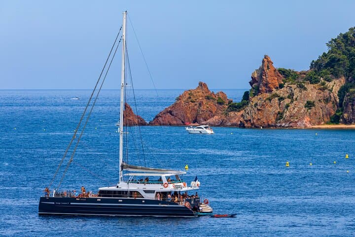 Catamaran from Cannes