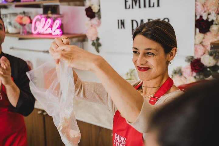 Paris Macaron Class with Cocktail – Official Emily in Paris