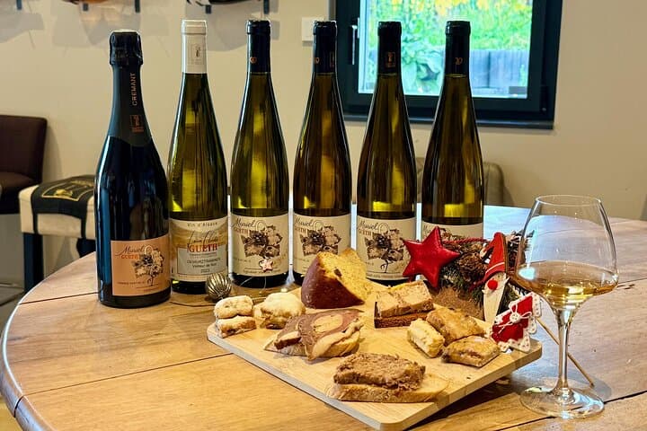 Gourmet tasting DE Christmas at Domaine GUETH