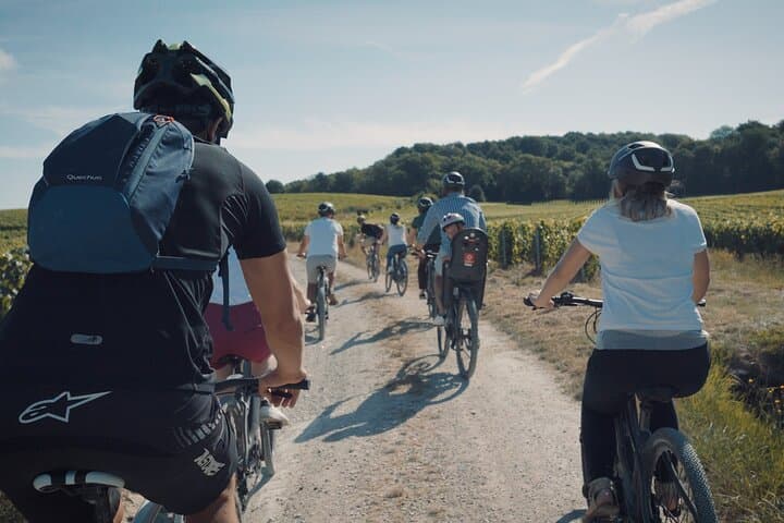 Reims: Half-day cycling in Champagne with tastings