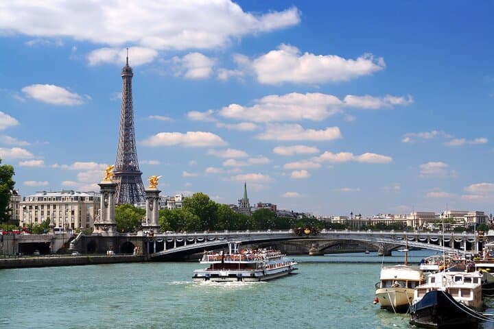 Seine River Sightseeing Cruise and Hop-On Hop-Off Options