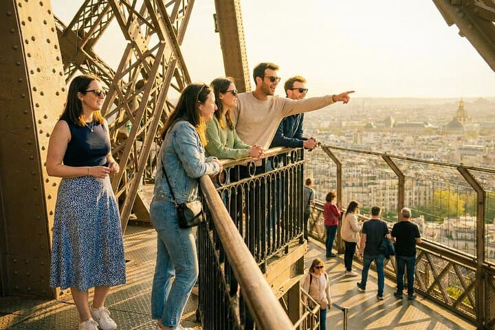 Best of Paris: Eiffel Tower Summit or 2nd Floor Guided Tour