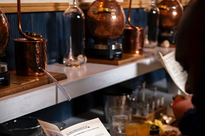 Gin Distillation Workshop in Paris in French