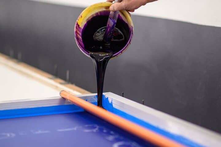 Guided tour of the last Lyon silk Impression workshop