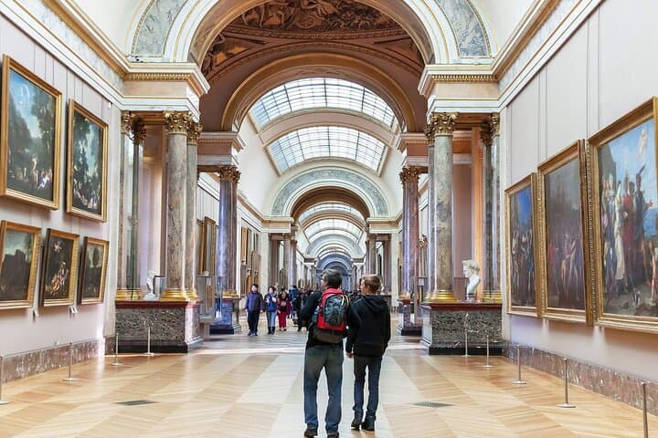 Come face to face with history's most celebrated masterpieces like Da Vinci's 'Mona Lisa'