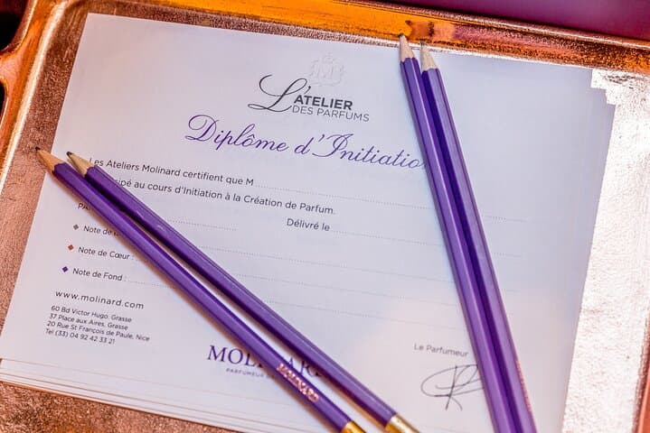 Molinard Classic Perfume Workshop in Paris Ier