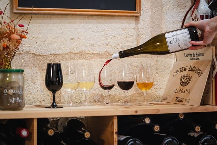 Tasting of 6 Bordeaux wines and pairing charcuterie & cheese