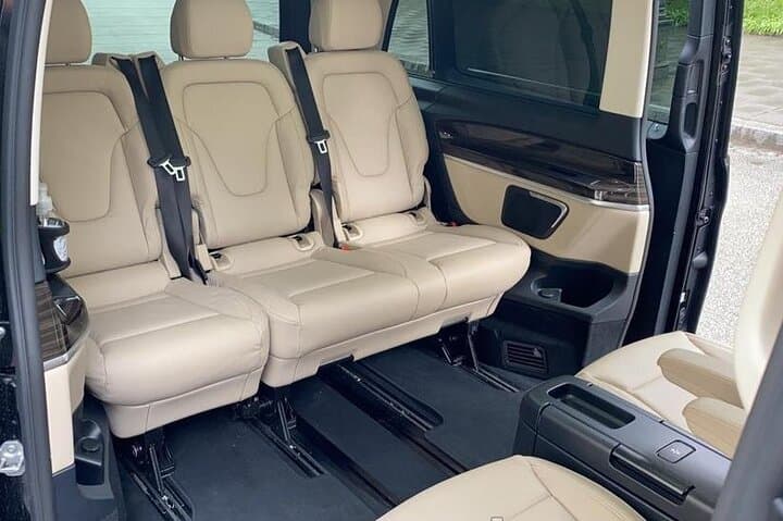 Van interior (8 pax max)