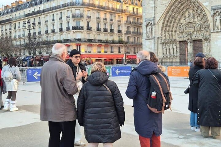 Notre Dame Cathedral Interior and Exterior Guided Tour