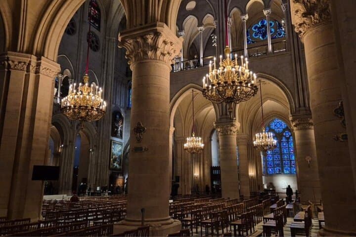 Notre Dame Cathedral Interior and Exterior Guided Tour