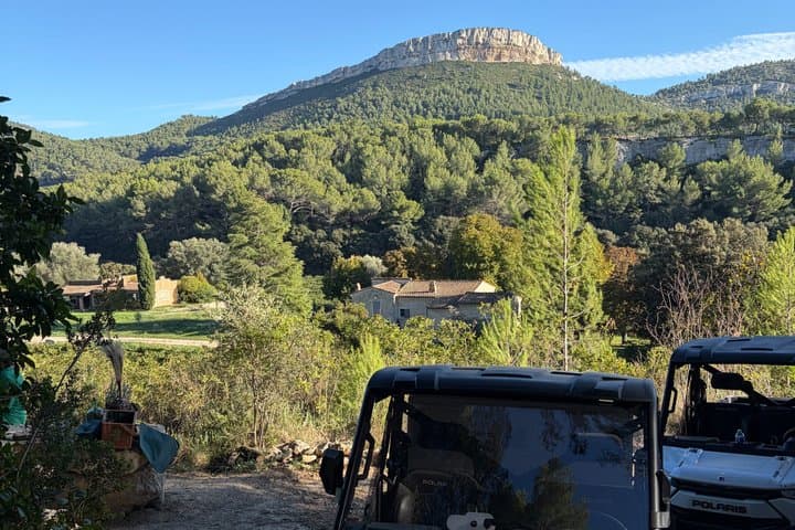 Cassis Domaine forest des janots and route des ridges en Buggy