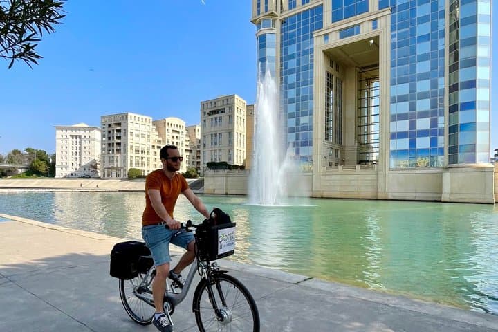 Electric bike rental in Montpellier (VAE type Ville)