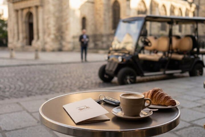 Private Paris Golf Cart Tour St Germain and Latin Quarter
