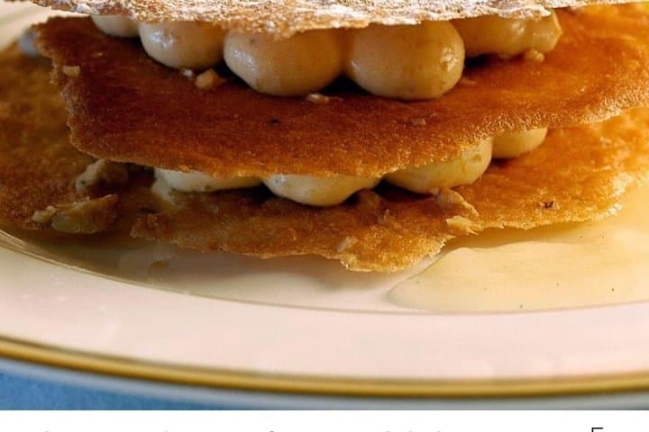 A Crêpe or a French Pastry...