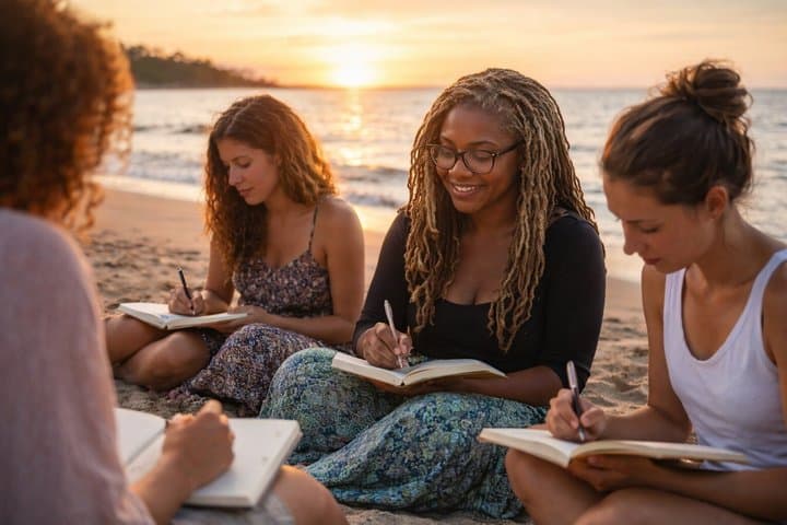 Coastal Reset in Marseille Journaling Breathwork and Sea Ritual