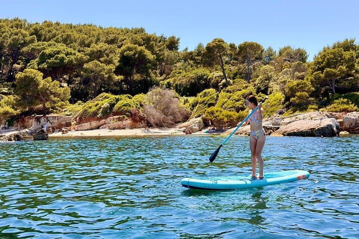 Golfe-Juan: Lerins Islands Boat Trip with Snorkel & Paddle