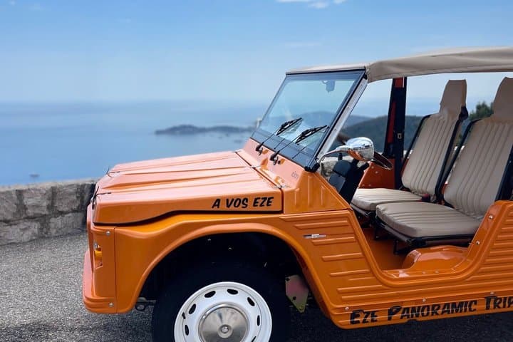 Eze and Riviera in Méhari Beaulieu and Cap Ferrat Private Tour