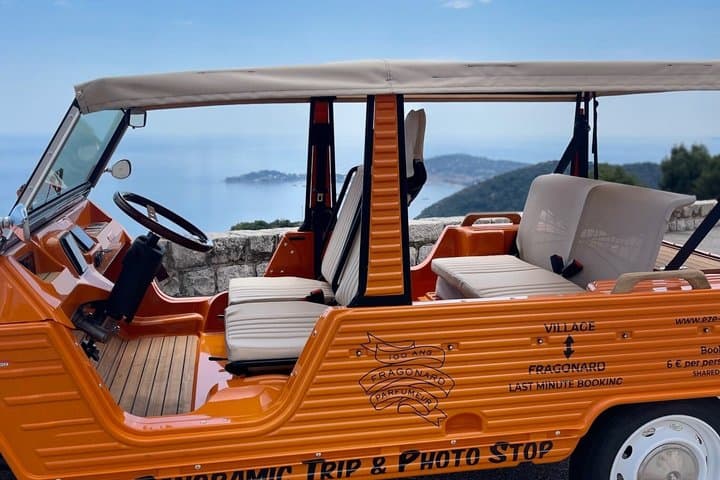 Eze and Riviera in Méhari Beaulieu and Cap Ferrat Private Tour