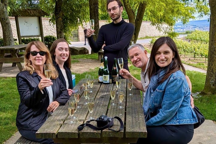Small-Group Champagne Lunch & Tasting from Paris with Pickup