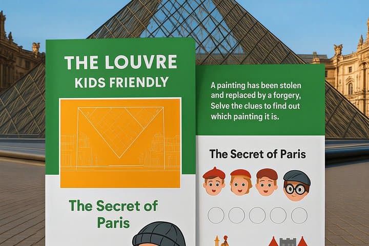 Private Louvre tour: Treasure Hunt Experience for Kids & Families