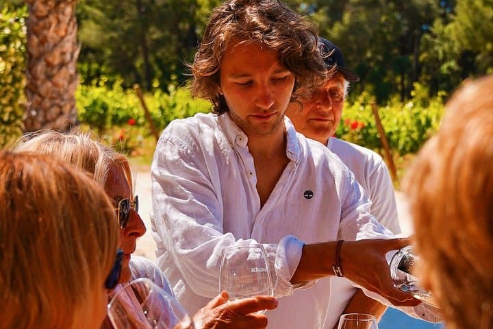4x4 tour in a winery followed by a tasting