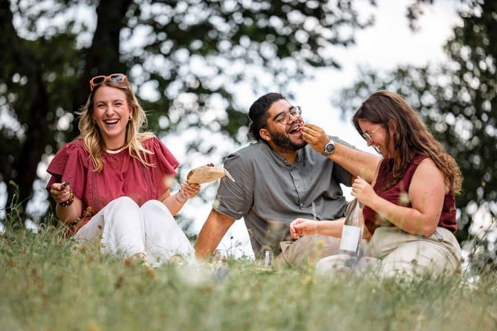 Picnic at the Château de la Selve!