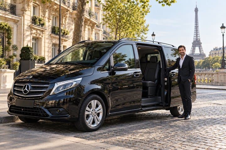 Paris Private Airport Transfer: CDG or Orly – Business Van