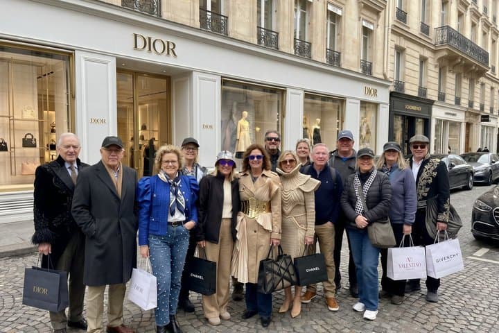 Paris Golden Triangle Dior Fashion Designers and History Tour