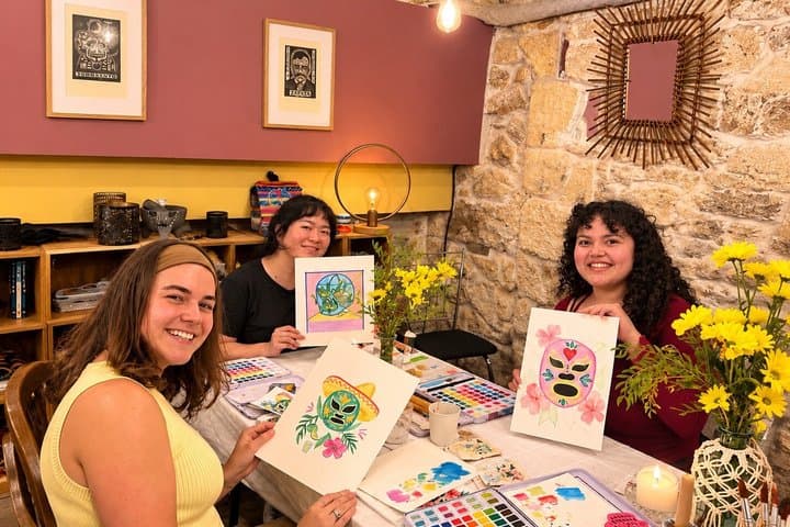 Paris Watercolor and Cocktails