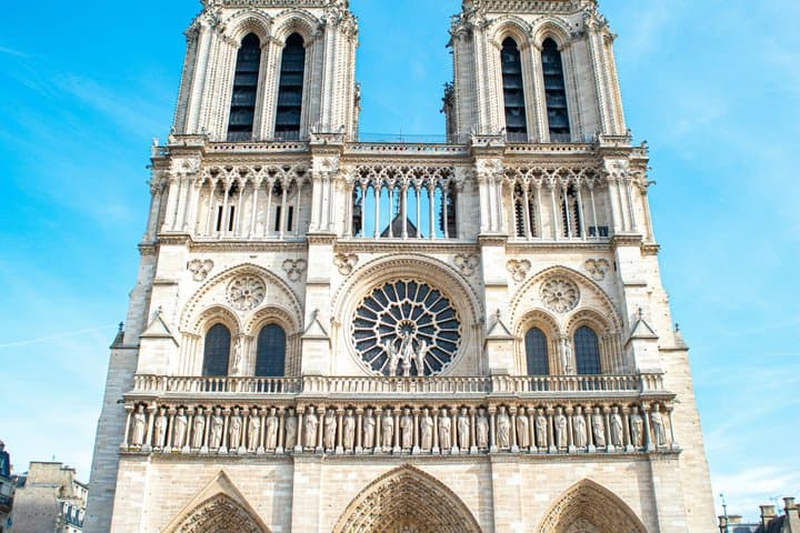 Notre Dame Express Exterior Guided Tour
